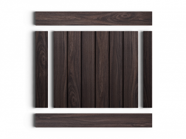 Декоративная панель HIWOOD LV123N BR395