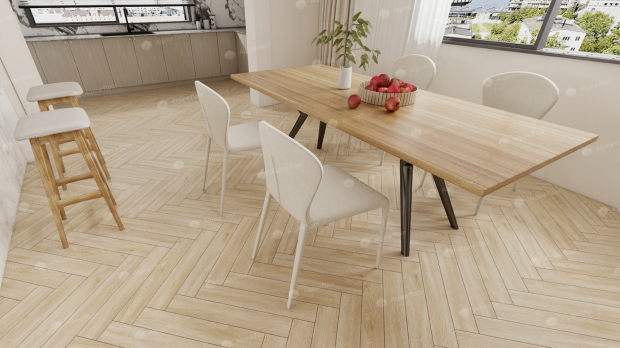 Ламинат Alpine Floor Herringbone 12 Дуб Эльба LF 105-04