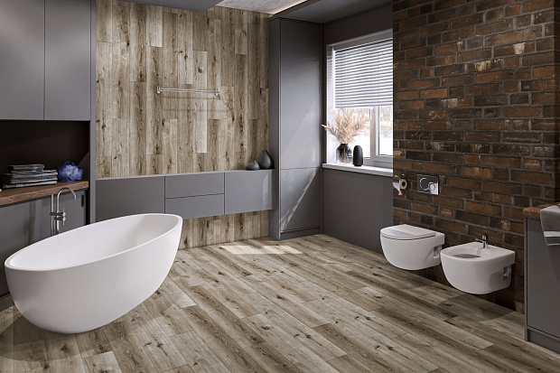 SPC-ламинат Damy Floor Family 1508-1 Дуб Лофт