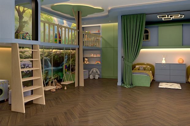 Массивная доска Damy Floor Ореховый Селект
