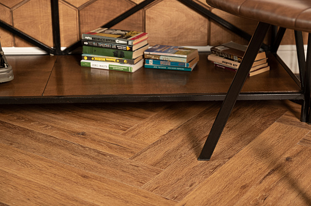 Vinilam Parquet Herringbone IS11210  (Паркет Де Вилль)